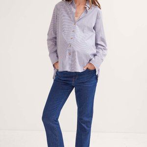 NWT Hatch Straight Leg Maternity Jean